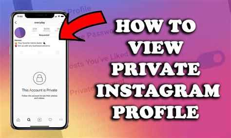 see private instagram profile